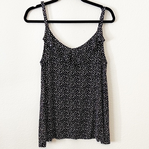 torrid Tops - Torrid Polka Dot Tank Top Black and White Size 0X